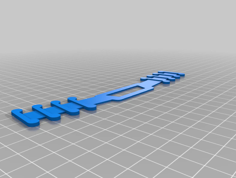 surgical mask strap 3D Print Model .c4d .max .obj .3ds .fbx .stl .blend 