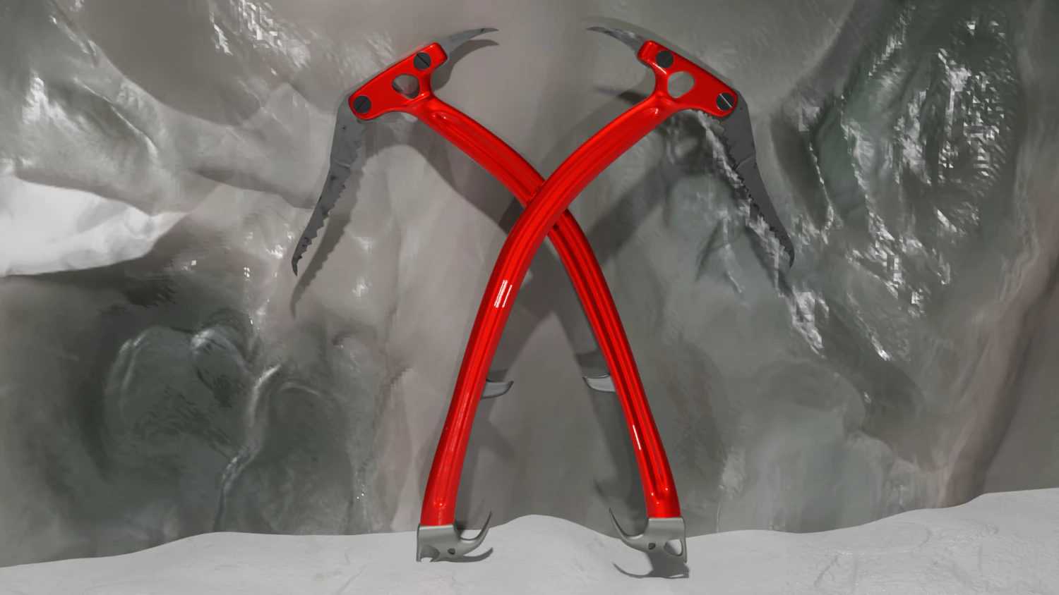 ice pickaxe 3D Model .c4d .max .obj .3ds .fbx .stl .blend
