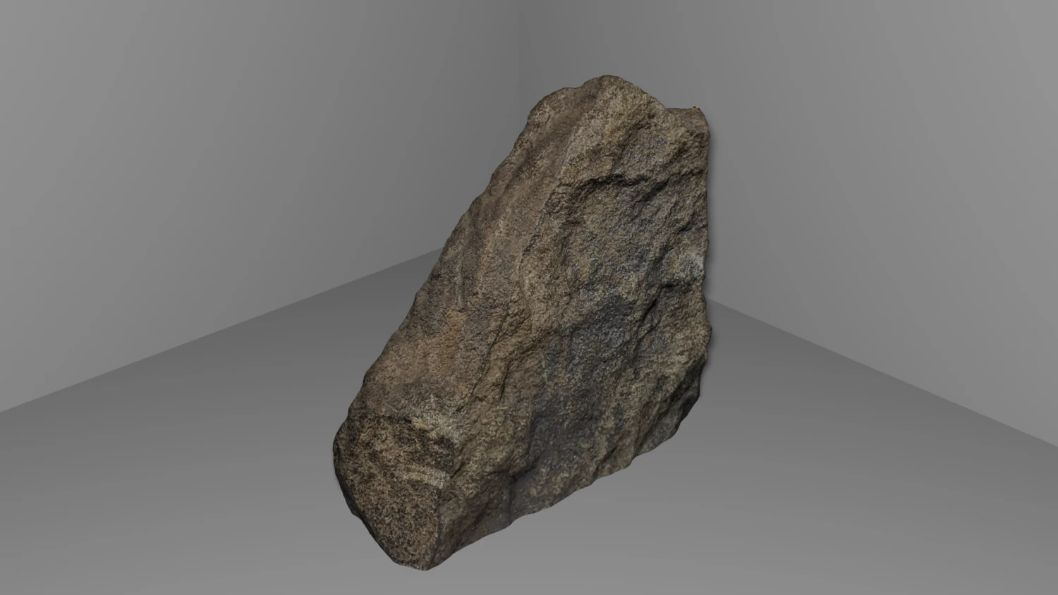 Полигональная модель базальтового камня 3D Модель .c4d .max .obj .3ds .fbx .stl .blend 