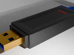 Pen Drive USB 30 Model 3D