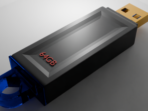 Pen Drive USB 30 3D 模型
