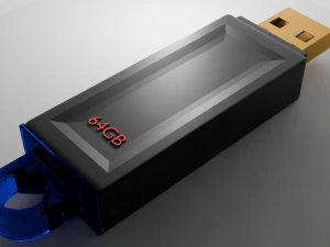 Pen Drive USB 30 3D Model