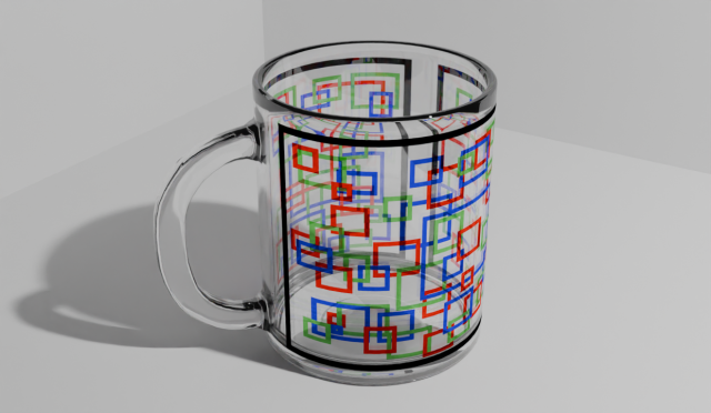 Glass Cup 3D Model .c4d .max .obj .3ds .fbx .stl .blend 