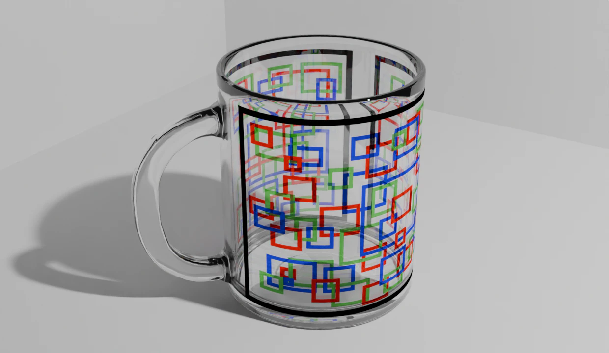 Glass Cup 3D Model .c4d .max .obj .3ds .fbx .stl .blend