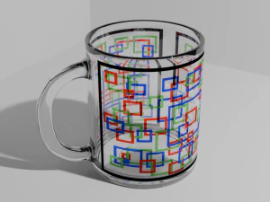 Copa de cristal Modelo 3D