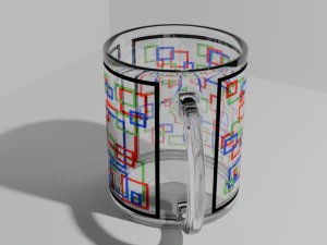 Glass Cup 3D Model