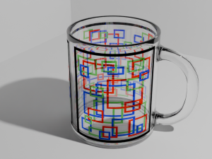 Glass Cup 3D Model