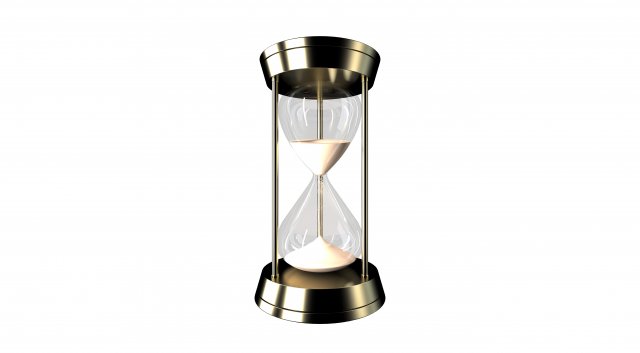 hour glass sand timer glass 3d 3D 모델 .c4d .max .obj .3ds .fbx .stl .blend 