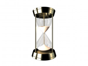 hour glass sand timer glass 3d Modèle 3D