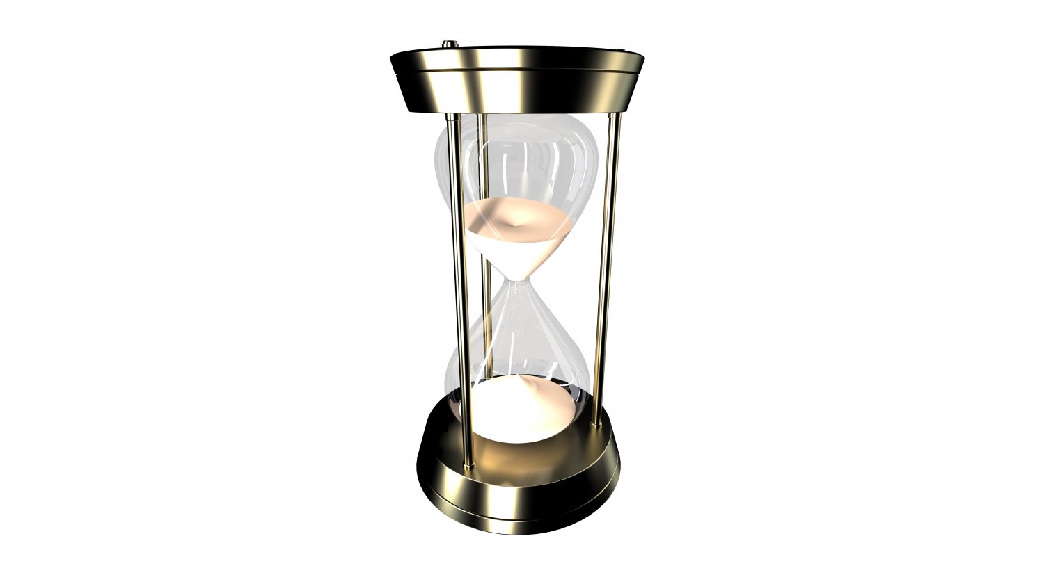 Hour Glass Sand Timer Glass 3d 3d Model In Decoration 3dexport