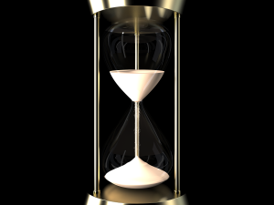 hour glass sand timer glass 3d 3D 모델