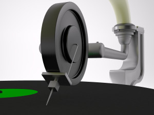 old gramophone music player 3D Модель