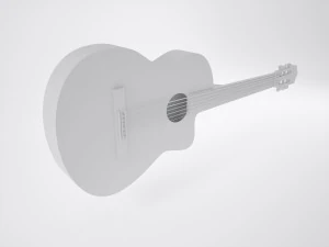 ギター 3Dモデル