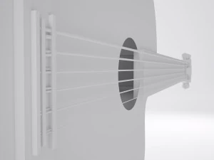 ギター 3Dモデル
