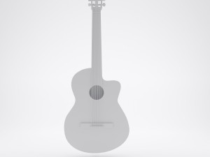 guitar Modèle 3D