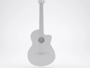 ギター 3Dモデル