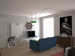 living room 3D Model