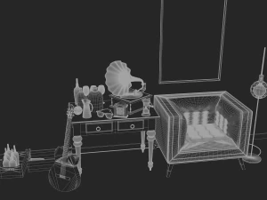 living room 3D Model