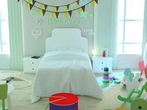 children room Modèle 3D