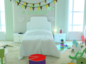 children room 3D Model