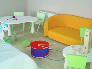 children room Modèle 3D