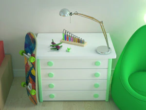children room 3D Model