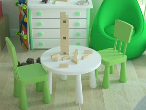 children room 3D Model