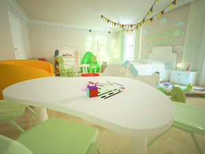 children room Modèle 3D