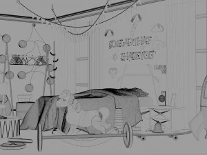 children room 3D Model