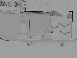 children room 3D Model