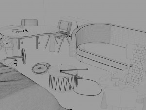 children room Modèle 3D