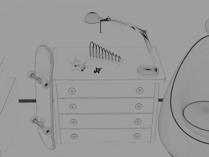 children room 3D Model