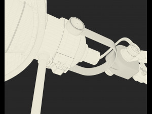 3d metal desk lamp 3D Model