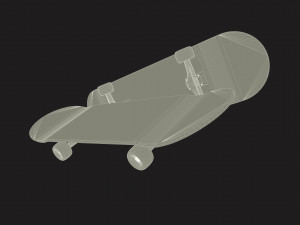 skateboard collection 3D 모델