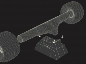 skateboard collection 3D Model