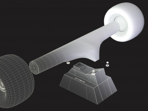 skateboard collection 3D 모델