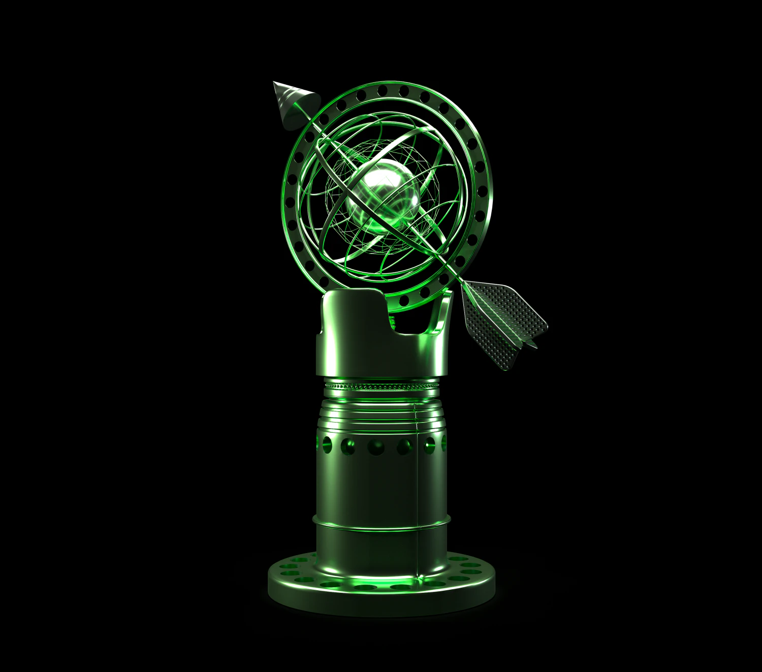 gold world accessory 3D Model .c4d .max .obj .3ds .fbx .stl .blend 