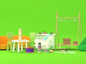 toy collection 3D Model