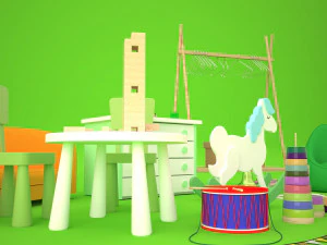 toy collection 3D Model