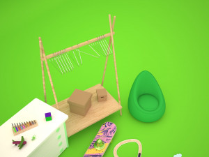 toy collection 3D Model