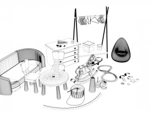 toy collection 3D Model