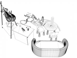 toy collection 3D Model