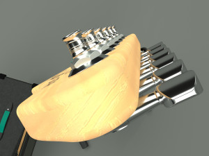 fender guitar and amplifier 3D Модель