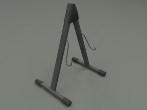 fender guitar and amplifier 3D Модель