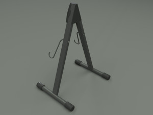 fender guitar and amplifier 3D Модель