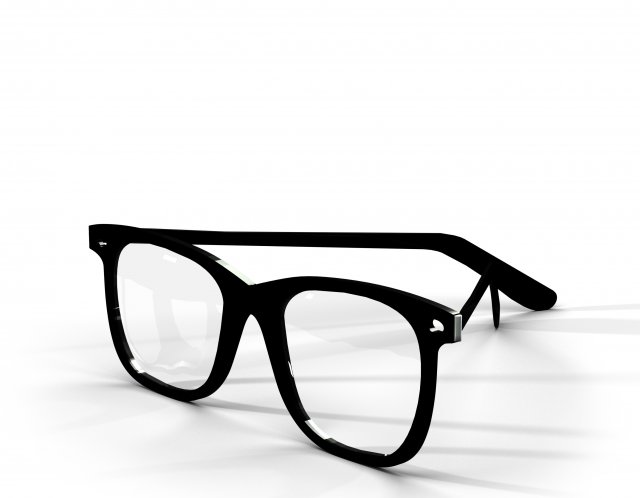eyeglass 3D Model .c4d .max .obj .3ds .fbx .stl .blend 