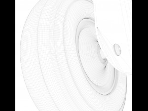 swivel rubber wheel 3D Model