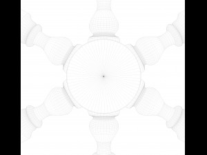 ships rudder wheel 3D-Modell