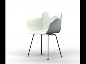 iron chair 3D Model