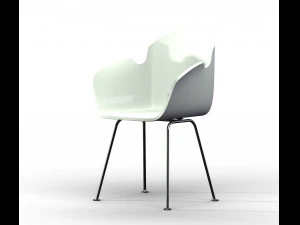 demir sandalye 3D Model